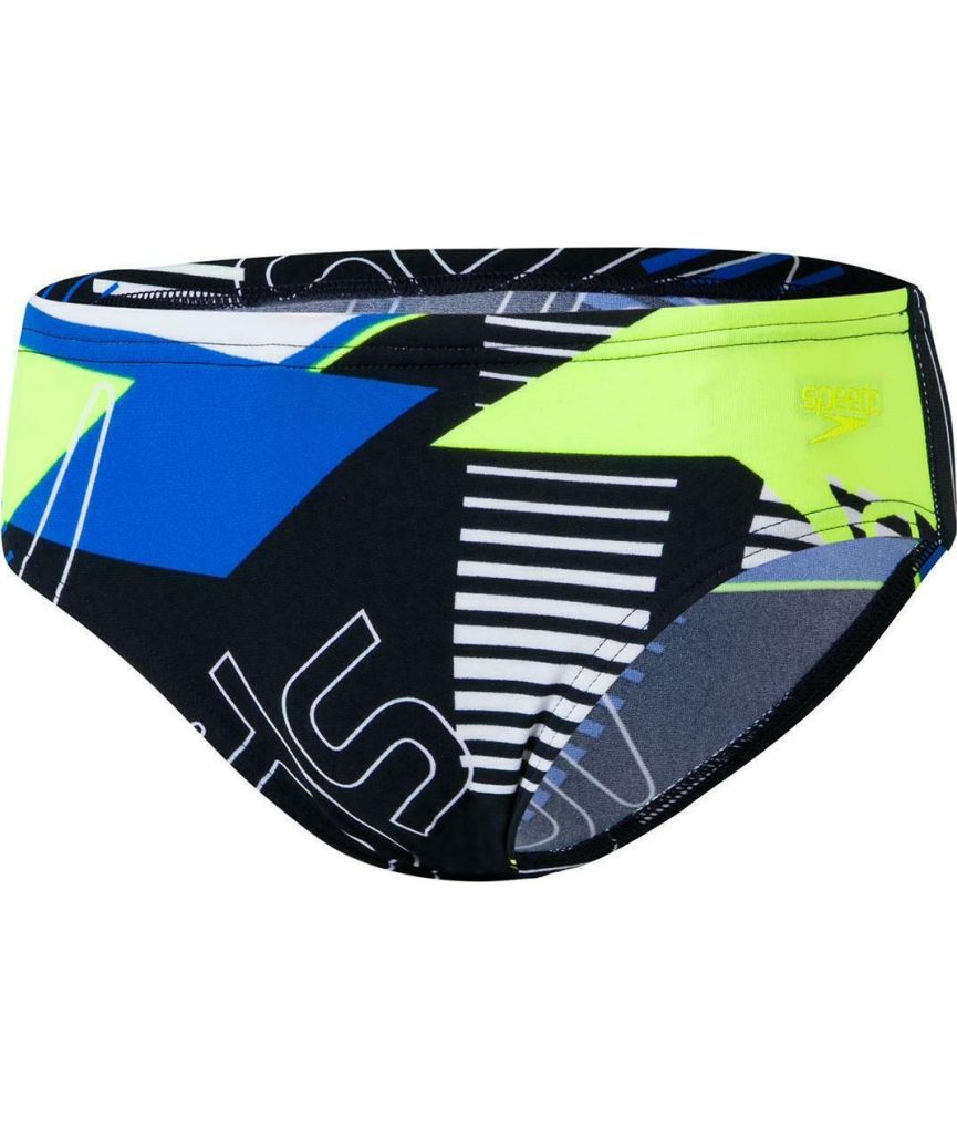 Speedo Allover 8 cm Swimming Brief Multicolor