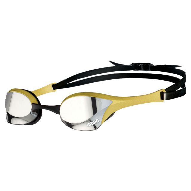 Arena Cobra Ultra Swipe Mirror Goggles (Silver/Gold)