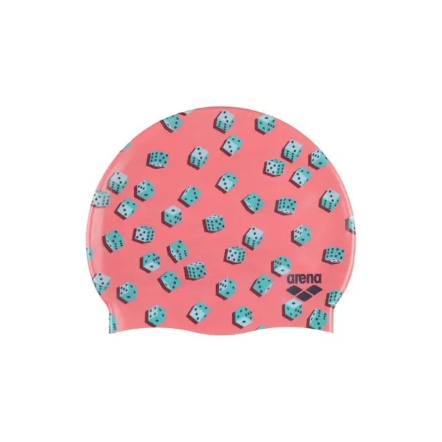 Arena Hd Cap Adults Swimming Cap 005572-237 (ροζ -ζάρια)