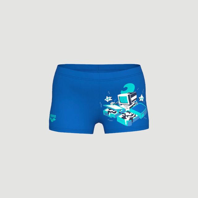 ARENA KIDS BOY'S ARENA GAME SWIM SHORT "700 - BLUECHINA"