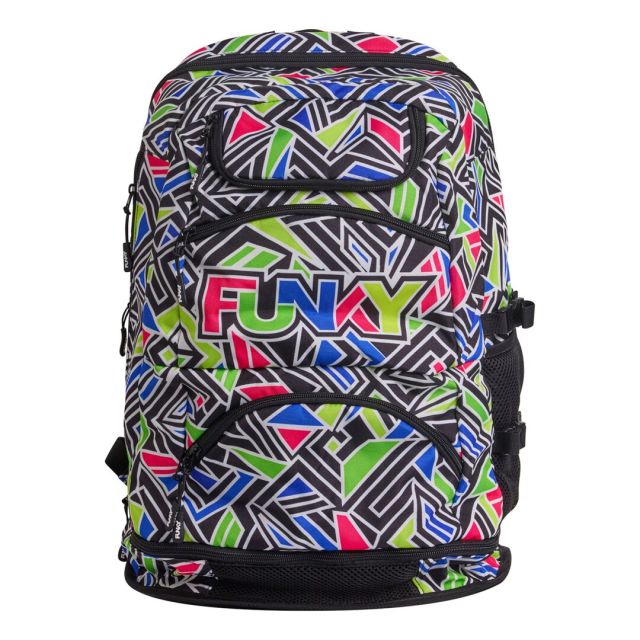 Funky Elite Squad Backpack Bits Of Peace – Σακίδιο Πλάτης Κολύμβησης 36L