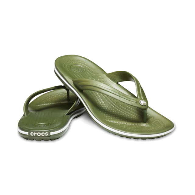Crocs Crocband Flip "Army Green"