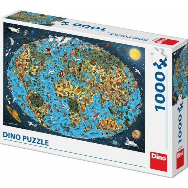 Παγκόσμιος Χάρτης 2D 1000pcs