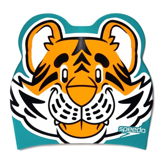 Speedo Aanadi the Bengali Tiger Cub Cap (Aanadi Orange / Aquarium)