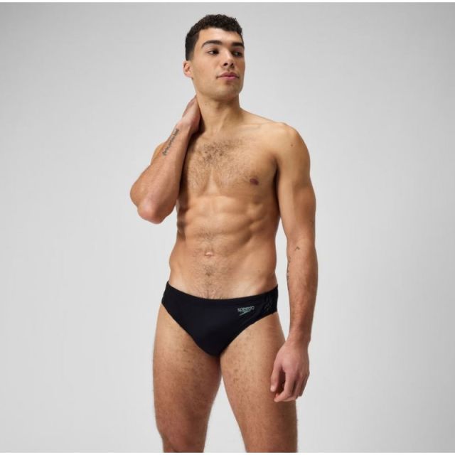 Speedo Men's Hyper Boom Splice 7cm Brief "Black-Country"