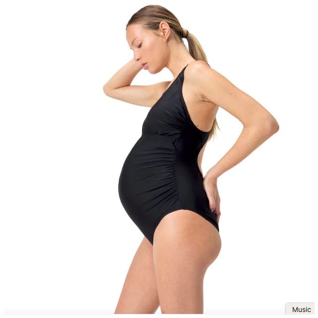 Speedo Womens Maternity Fitness 1PC "Black"
