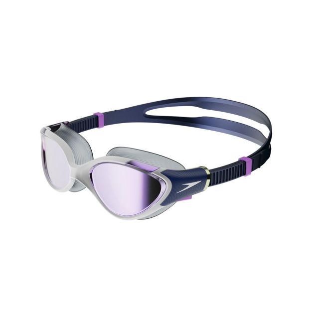 Speedo Biofuse 2.0 Mirror Female Fit Goggle  "Blue/Purple"