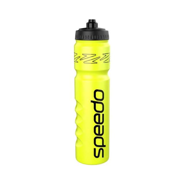 Speedo 1LTR Water Bottle "Hyper Yellow/Black"