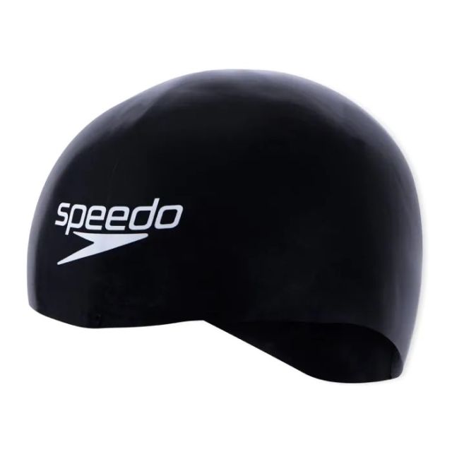Speedo Fastskin Cap (Black / White)
