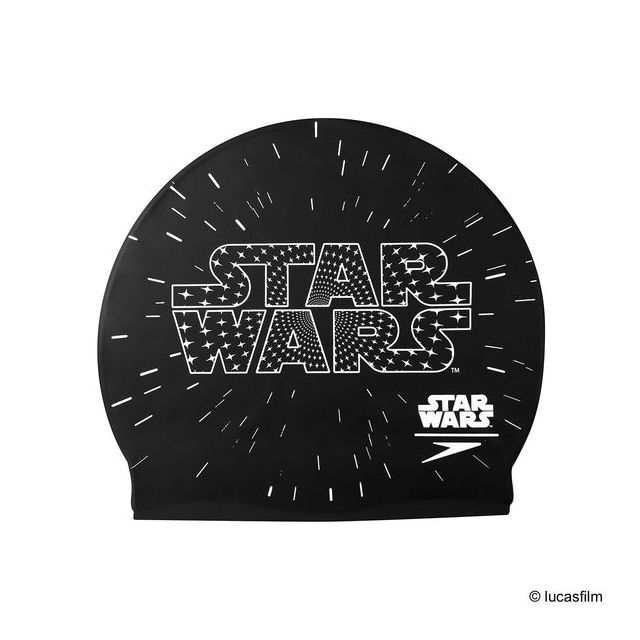 Star Wars Logo Junior Swim Cap (black) 8-08386C353