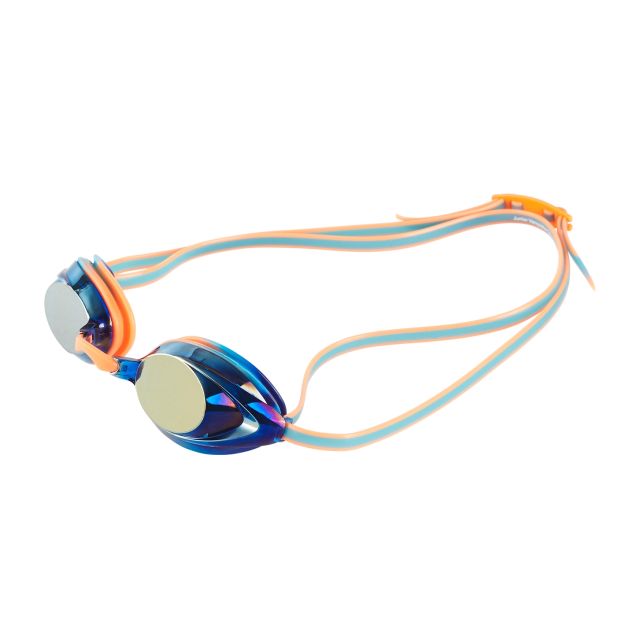 Speedo Vengeance Mirror Junior Goggle (Orange/Blue)