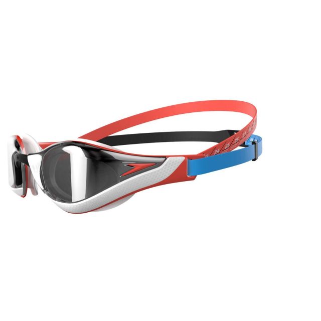 Speedo Fastskin Pure Focus Mirror Goggle "Siren Red/Black/White/Picton Blue"