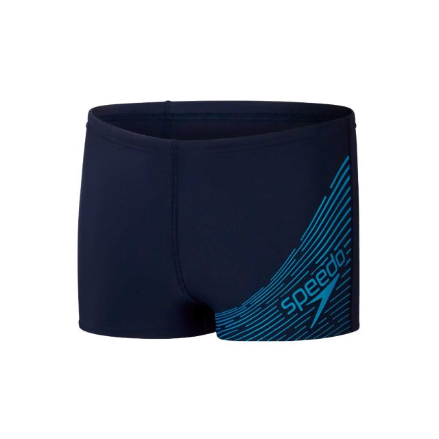 Speedo Boys Medley Logo Aquashort "Navy-Blue"