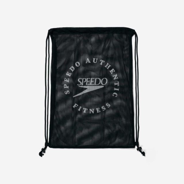 Speedo Printed Mesh Bag XU (Black / White)