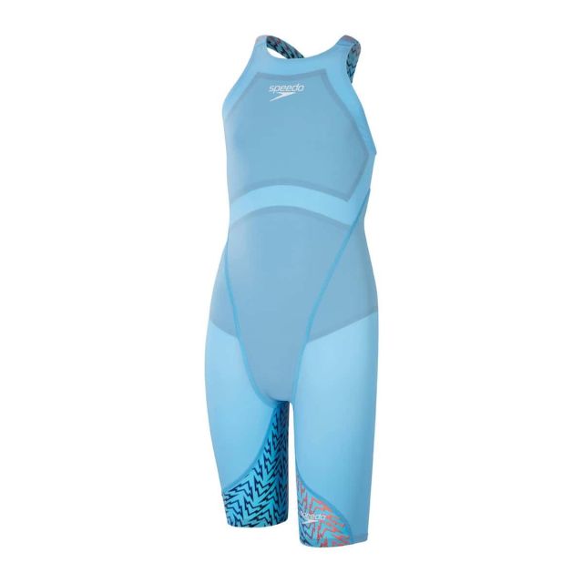 Speedo Speedo Fastskin Junior LZR Ignite Kneeskin "Picton Blue/Siren Red"