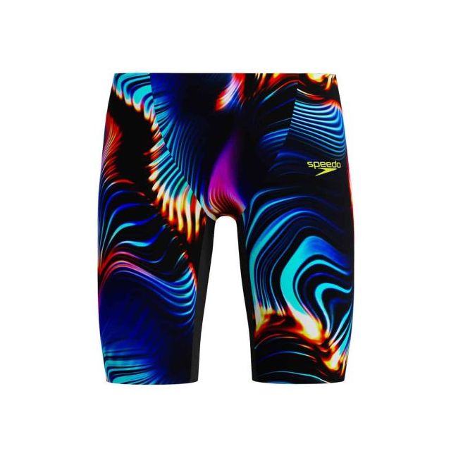 Speedo Boys Fastskin Junior Endurance+ Max High Waisted Jammer (Lava Glow)