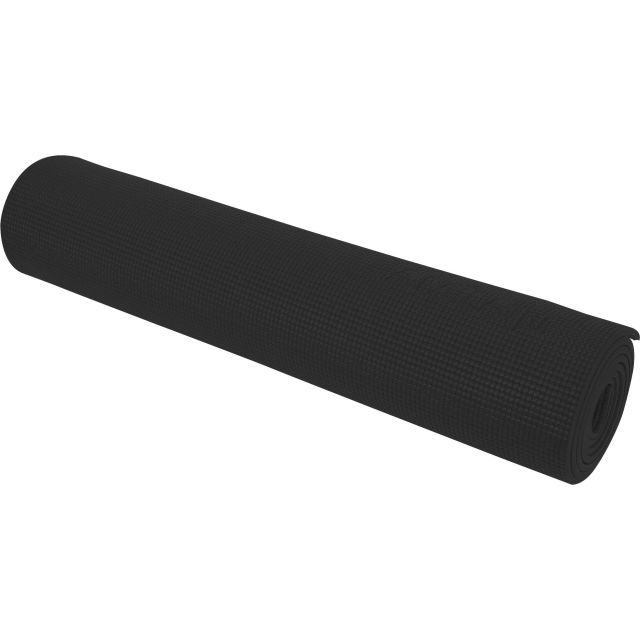 Amila Στρώμα Yoga 4mm Μαύρο (173*61cm 860gr )