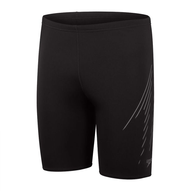 Mens Hyperboom Placement Jammer "Black / USA Charcoal"