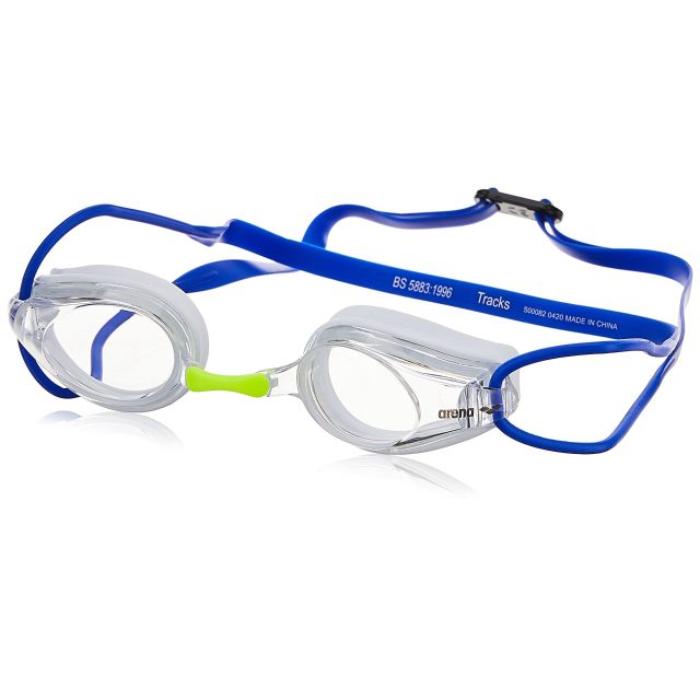 ARENA TRACKS GOGGLES (31 WHITE CLEAR BLUE )