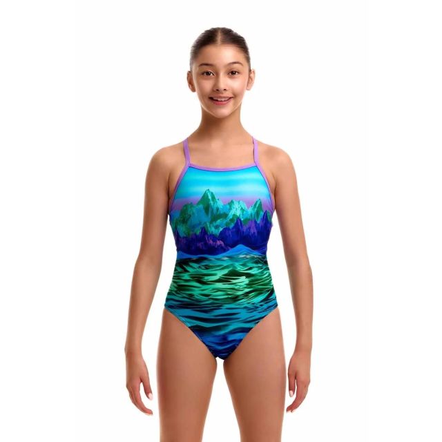 Funkita Mintie Montie Παιδικό Ολόσωμο Μαγιό Κολύμβησης Strapped In