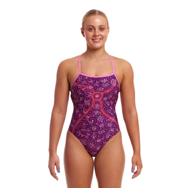 Funkita Ladies Strapped In One Piece ( Walk Together)