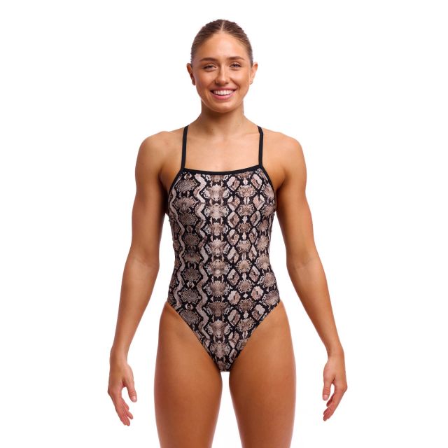 Funkita Ladies Tie Me Tight One Piece (Rattle Racer) 