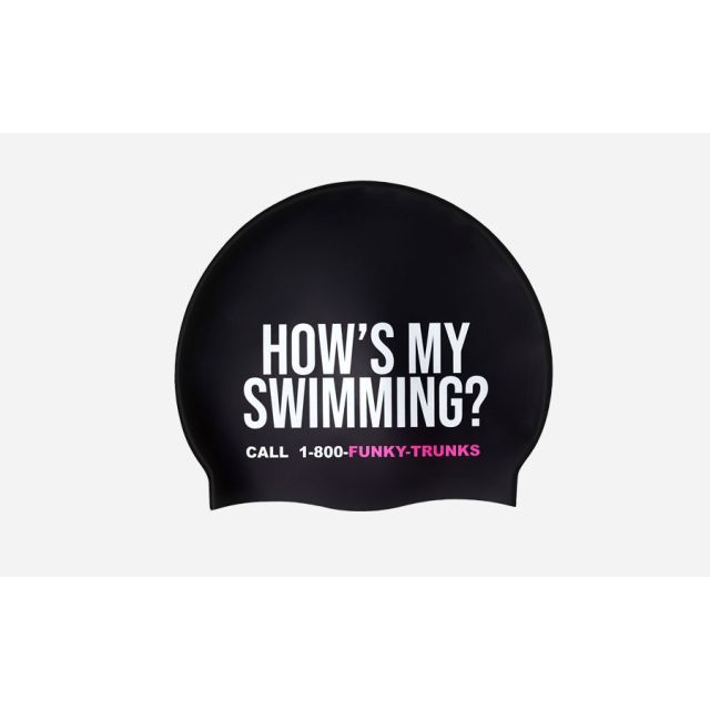 Funky Silicone Swimming Cap | Bad Swimmer 