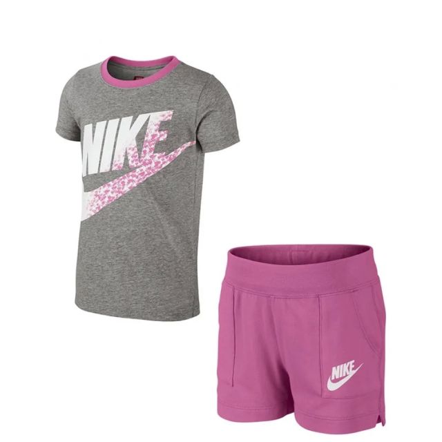 Nike set little girl  644523-063 Γκρί