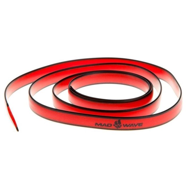 Mad Wave Replacment Goggle Strap - Red