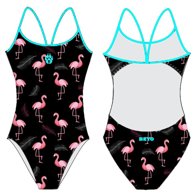 Beyo Pink Flamingo (open back)