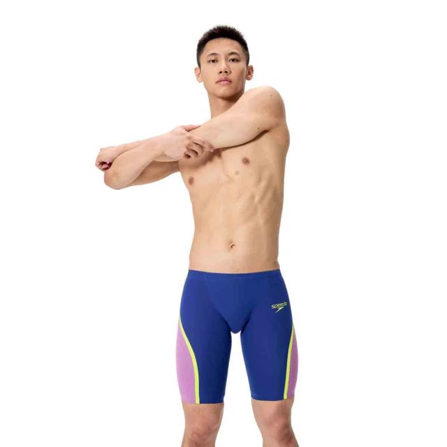 Speedo Fastskin LZR Pure Intent 2.0 Jammer Noble Navy/Jelly/Hyper Yellow Αγωνιστικό Μαγιό Ανδρικό