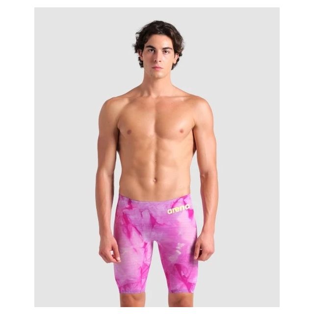 ARENA MEN’S POWERSKIN CARBON AIR2 TIEDYE JAMMER LE (150-CICLAMYN)