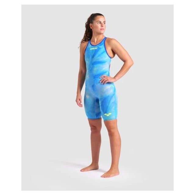 WOMEN’S POWERSKIN CARBON AIR2 TIEDYE OPEN BACK LE (140-COBALT)