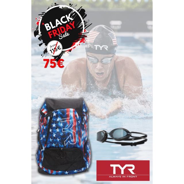 TYR COMBO (BACKPACK + GOGGLES)