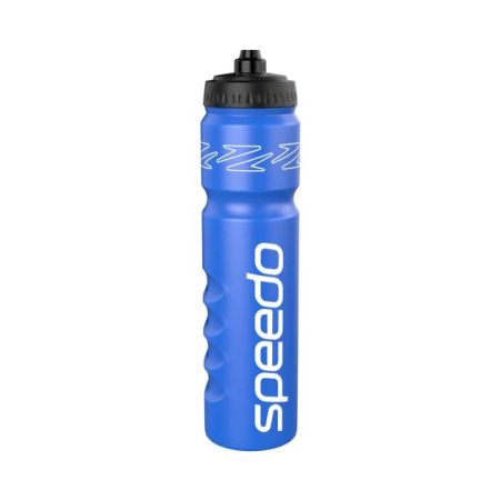  Speedo 1LTR Water Bottle "Bondi Blue/White"