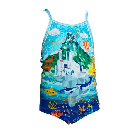 Funkita Toddler Girl's Printed One Piece "Wildermess"