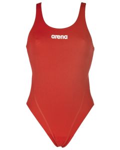 Arena Women's Solid Swim Tech High (red,white)