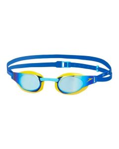 Speedo FastSkin Elite Mirrored Junior Goggles Yellow/Blue
