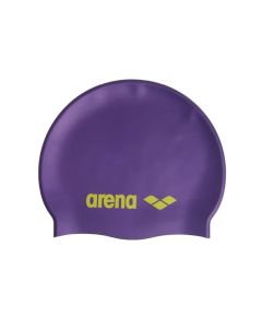 ARENA CLASSIC SILICONE CAP (111- Violet -Soft Green)