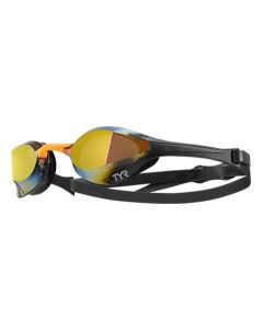 TYR Tracer X Elite Racing Mirrored Goggles (gold)