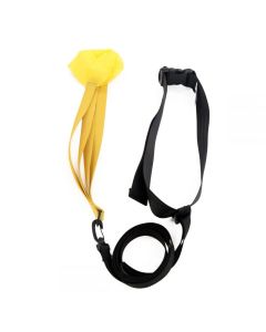 Drag Belt/Tow Tether S109-StrechCordz® Yellow (20cm)